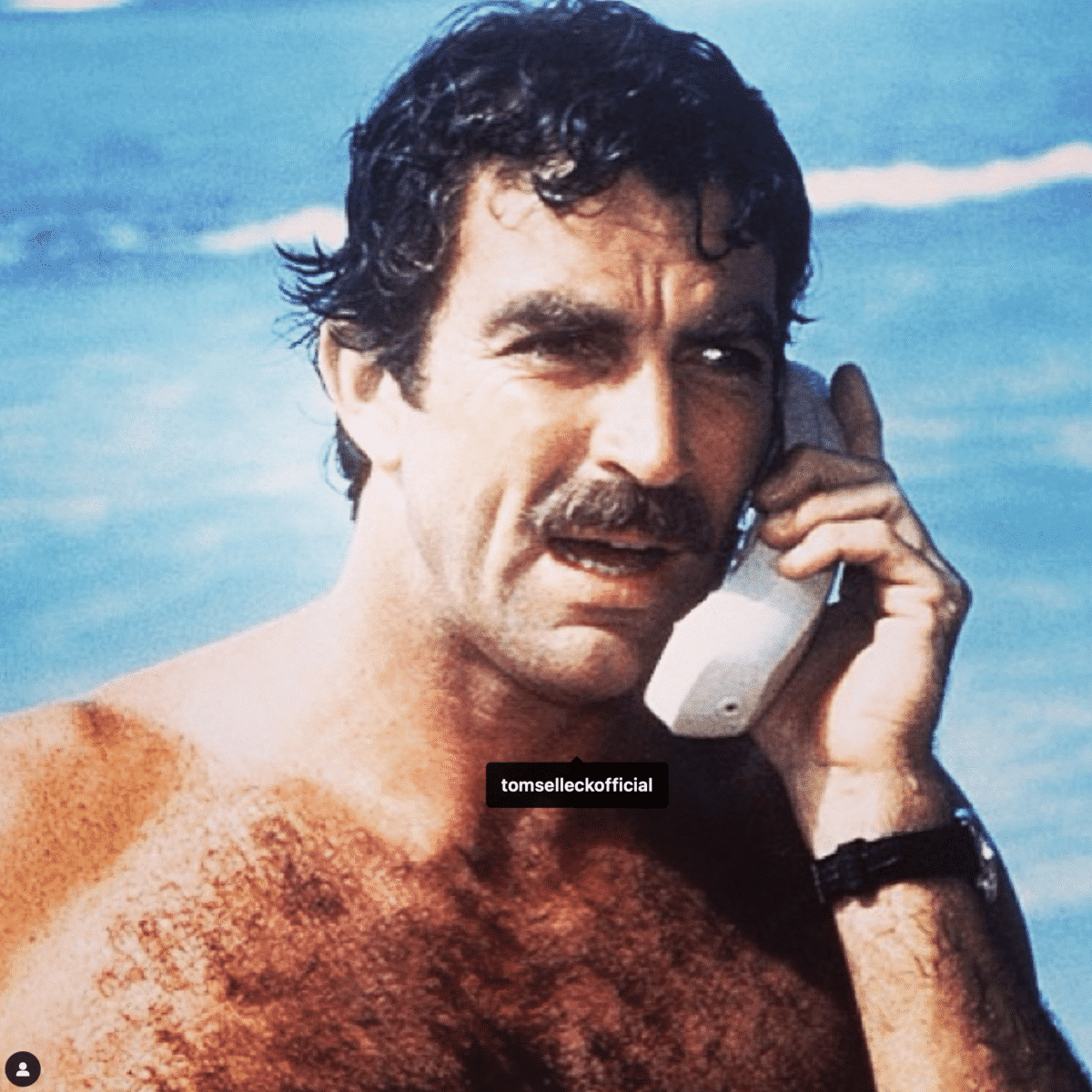 tom Selleck, IG @Tomselleckofficial