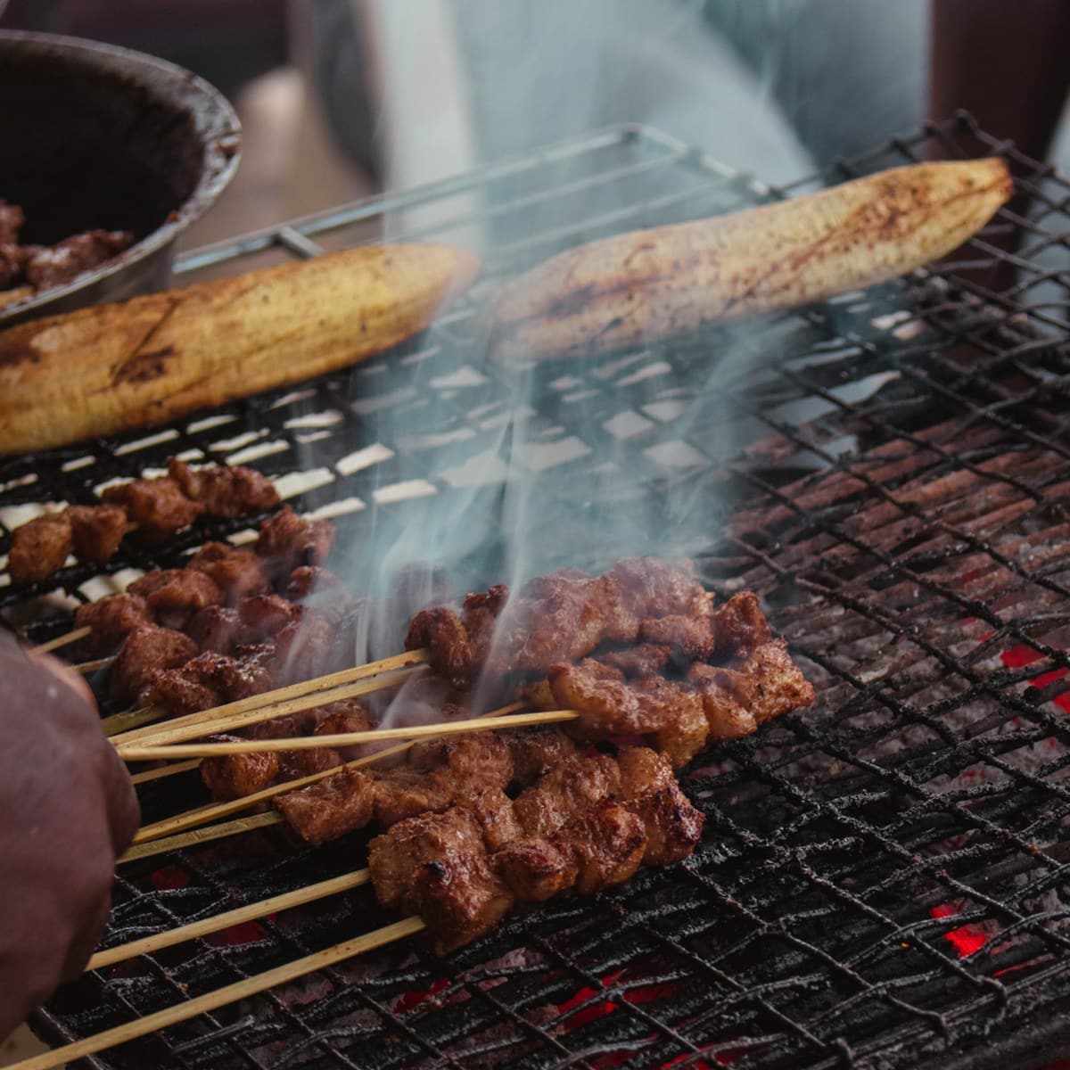 11 most delicious Balinese street foods Balinese, grilled meat on charcoal grill