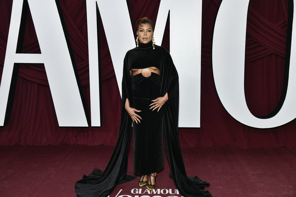 Honoree Taraji P. Henson attends the Glamour Women of the Year Awards at The Times Square Edition on Tuesday, Oct. 8, 2024, in New York. (Photo by Evan Agostini/Invision/AP)