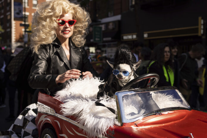 APTOPIX NYC Halloween Dog Parade