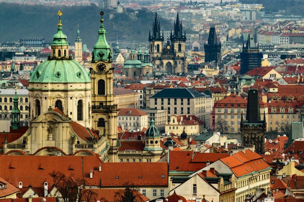 Prague
multicolored city skyline at daytime