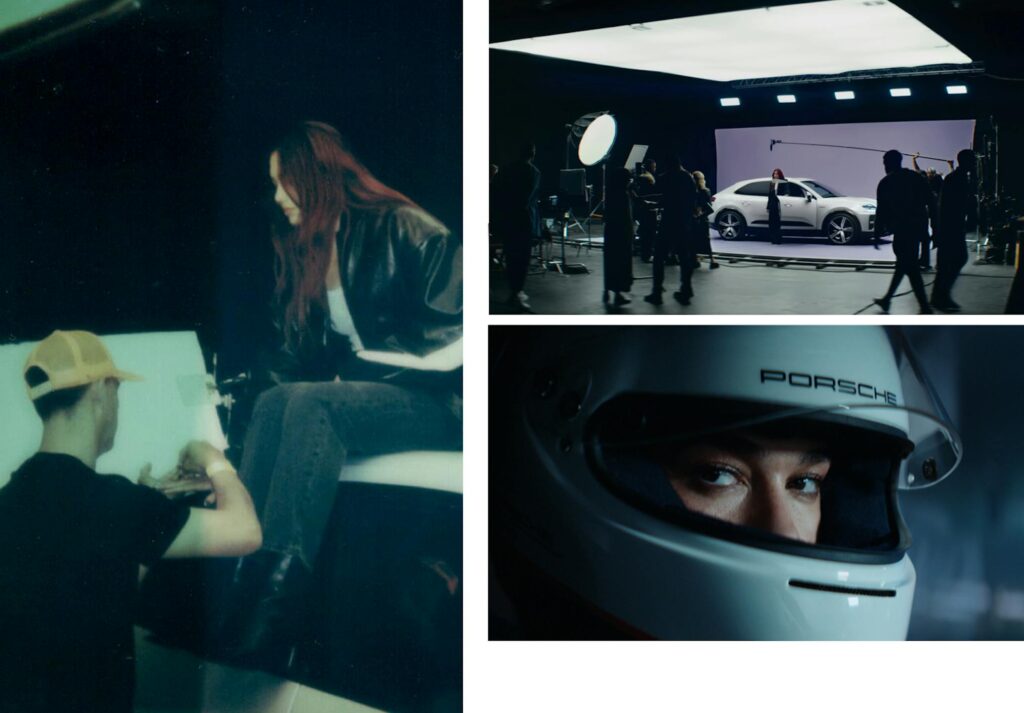 Dua Lipa loves Porsche Macan Electric: Get Behind the Scenes