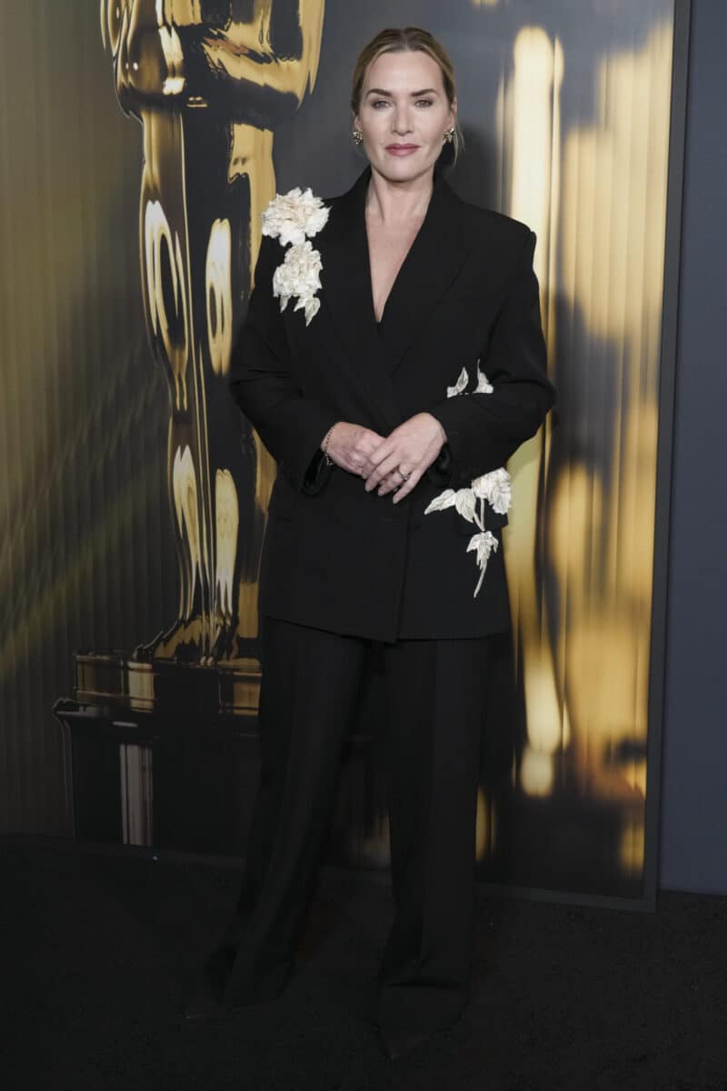 Kate Winslet arrives at the 15th Governors Awards on Sunday, Nov. 17, 2024, at The Ray Dolby Ballroom in Los Angeles.