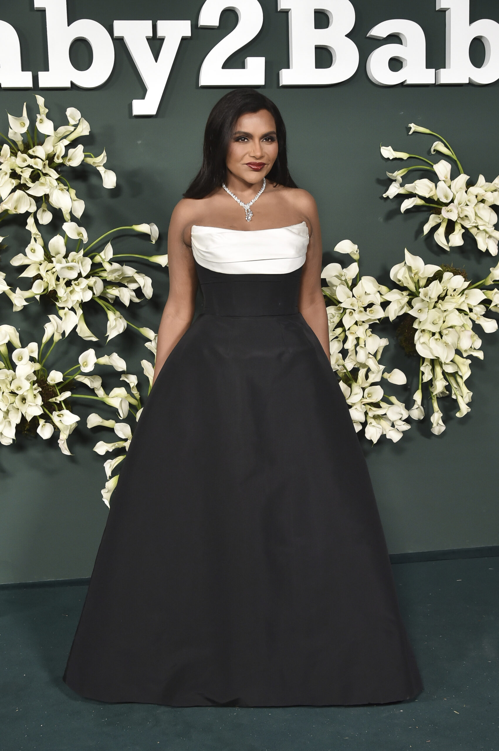 Mindy Kaling arrives at the Baby2Baby Gala