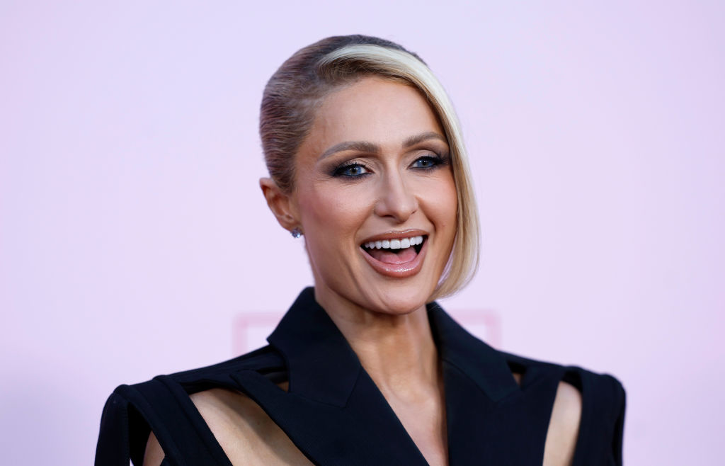 BEVERLY HILLS, CALIFORNIA - APRIL 09: Paris Hilton attends the FASHION TRUST U.S. Awards 2024 on April 09, 2024 in Beverly Hills, California. (Photo by Frazer Harrison/WireImage)