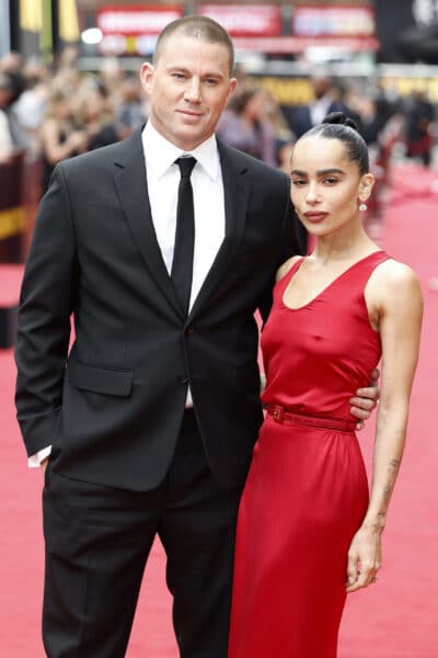 Channing Tatum and director, writer and producer Zoë Kravitz
