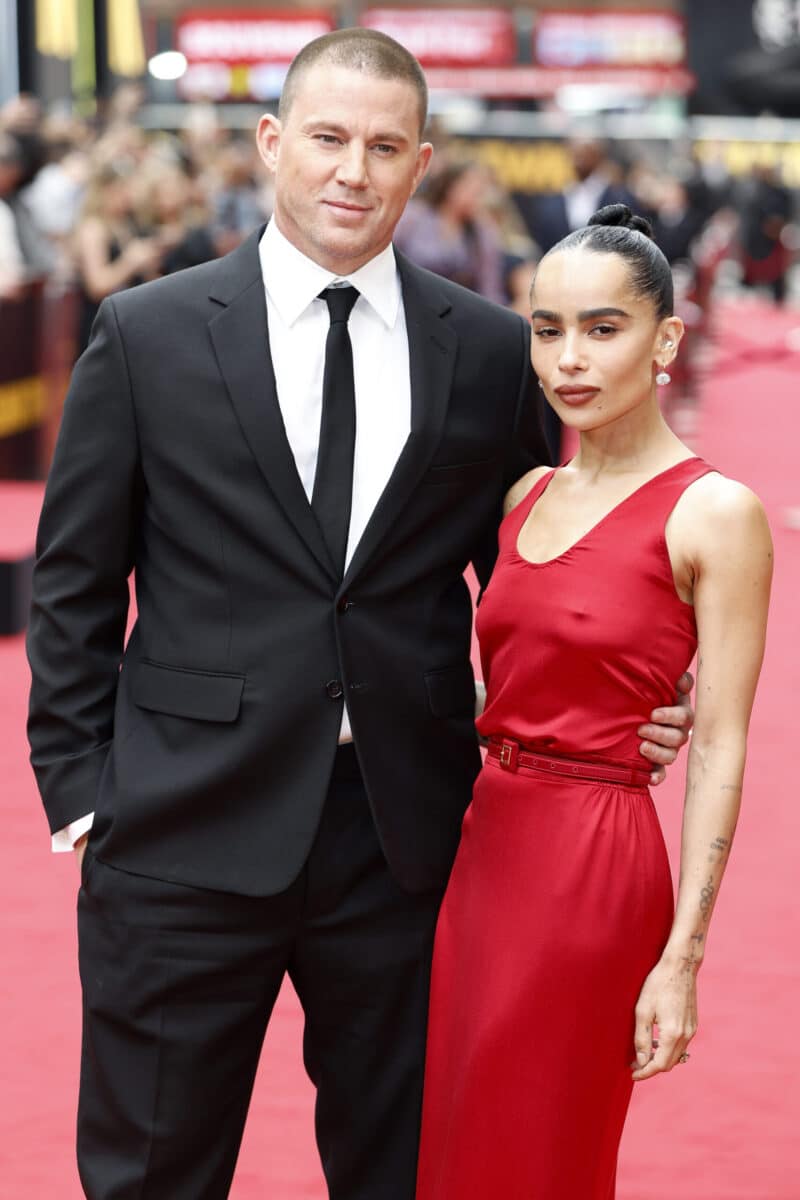 Channing Tatum and director, writer and producer Zoë Kravitz