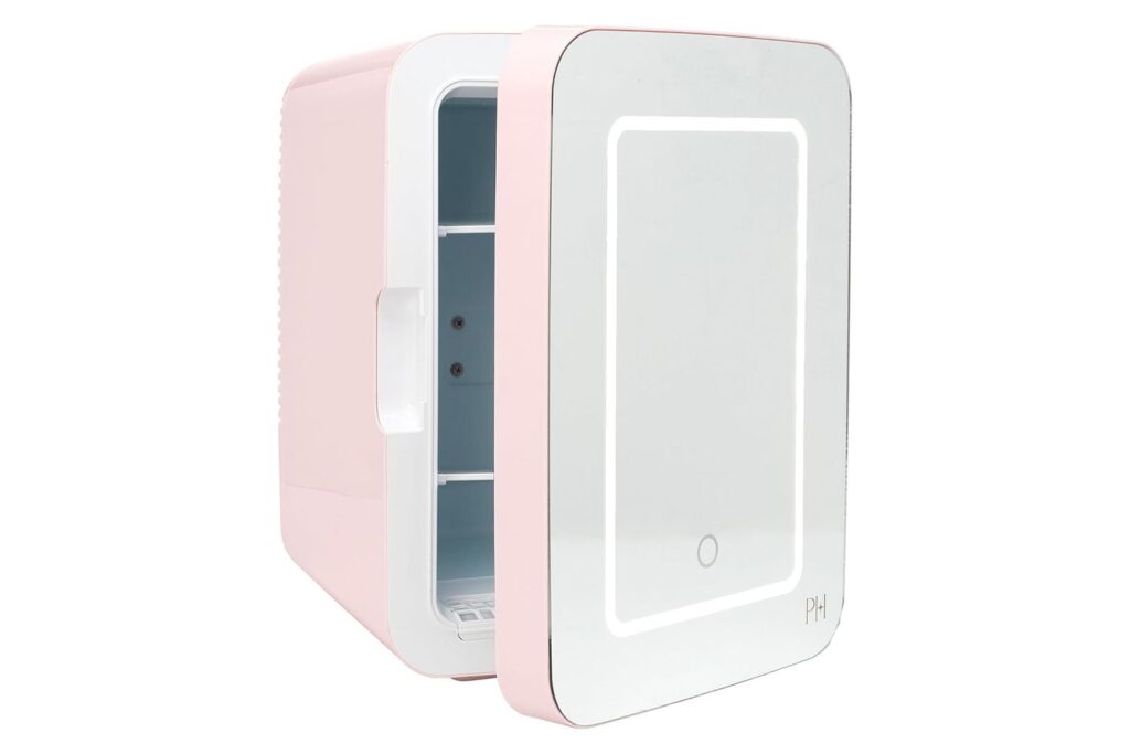 Paris Hilton Refrigerator and personal Beauty Fridge (Photo: AMAZON)
