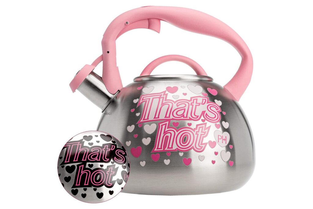 Paris Hilton Whistling Stovetop Tea Kettle (Photo: AMAZON)