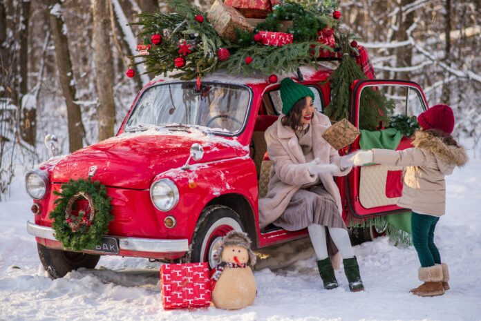 Traveling in a car with kids this holiday season