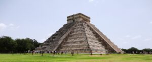 cancun, pyramid, maya