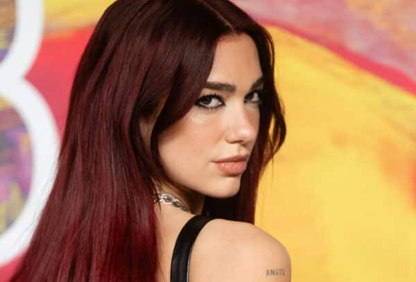 LONDON, ENGLAND - MARCH 02: (EDITORIAL USE ONLY. NO PUBLICATIONS DEVOTED EXCLUSIVELY TO THE ARTIST) Dua Lipa attends the BRIT Awards 2024 at The O2 Arena on March 02, 2024 in London, England. (Photo by Samir Hussein/WireImage)