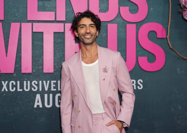 Justin Baldoni at the "It Ends With Us" New York Premiere at AMC Lincoln Square Theater on August 06, 2024 in New York City. (Photo by John Nacion/Variety via Getty Images)