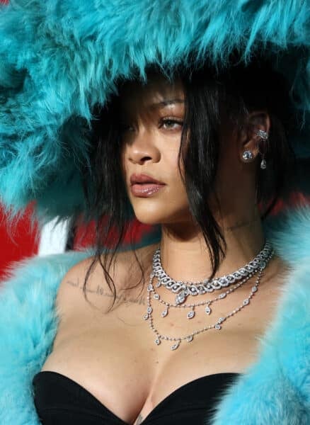 LONDON, ENGLAND - DECEMBER 02: Rihanna attends The Fashion Awards 2024 Presented by Pandora at the Royal Albert Hall on December 02, 2024 in London, England. (Photo by Mike Marsland/WireImage)