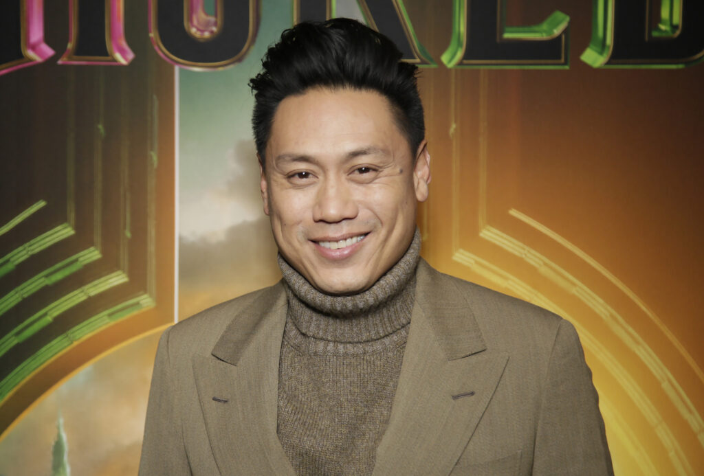 NEW YORK, NEW YORK - DECEMBER 03: Director, Jon M. Chu attends as Universal Pictures presents special New York City WICKED Screening at Metrograph on December 03, 2024 in New York City. (Photo by Santiago Felipe/Getty Images for Universal Pictures)