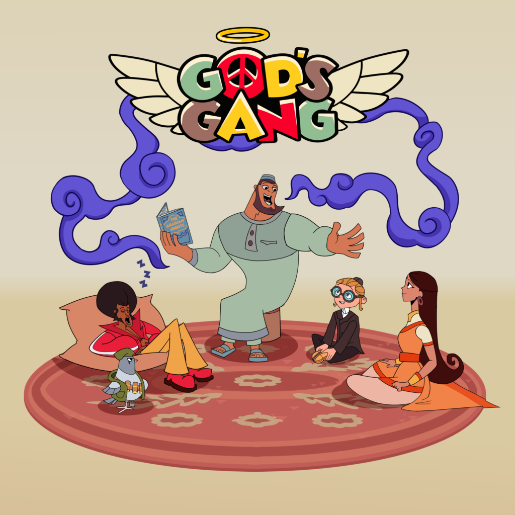 'God's Gang' - A new Action-Adventure Comedy Animated Series that introduces four extraordinary Heroes from different Religious Backgrounds.
