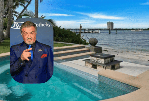 Stallone, LAS VEGAS, NEVADA - NOVEMBER 22: Sylvester Stallone attends amfAR Las Vegas at Wynn Las Vegas on November 22, 2024 in Las Vegas, Nevada. (Photo by David Becker/Getty Images) and (Photo: Realtor)