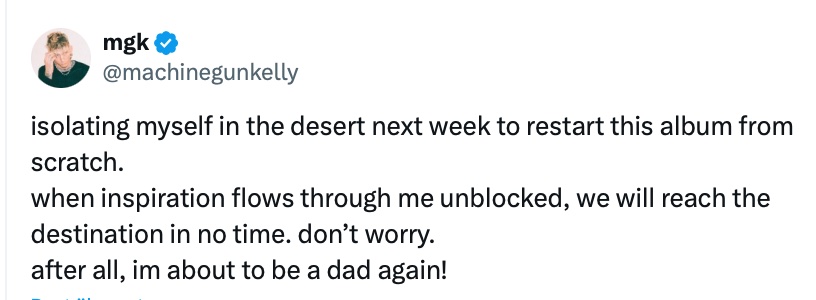 MGK on X