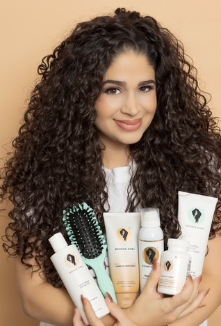 Merian Odesho - Bounce Curl CEO, brand educator and the scientist behind the brand (Photo: Website)