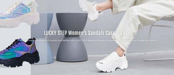 LUCKY STEP Trendy Treasures Sale: Where Style Meets Savings (Photo: Lucky Step website)