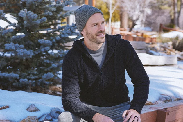 Barefoot Dreams Men's Collection - Soft, comfortable fabrics meet effortless, timeless design.