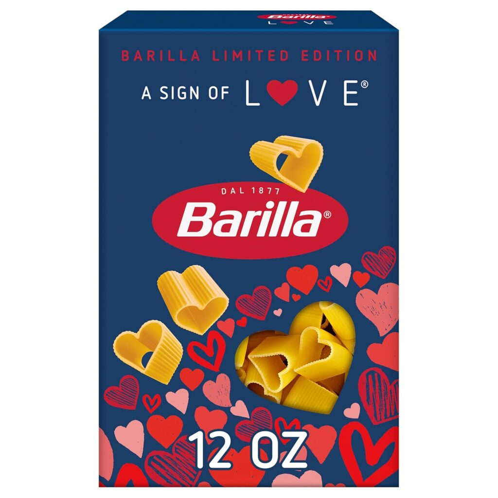 Barilla Limited Edition A Sign of Love Pasta (Photo: Amazon)