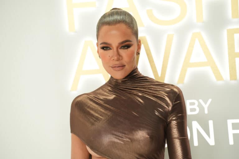 NEW YORK, NY - NOVEMBER 07: Khloe Kardashian attends 2022 CFDA Fashion Awards on November 7, 2022 at Cipriani South Street in New York City. (Photo by Sean Zanni/Patrick McMullan via Getty Images)