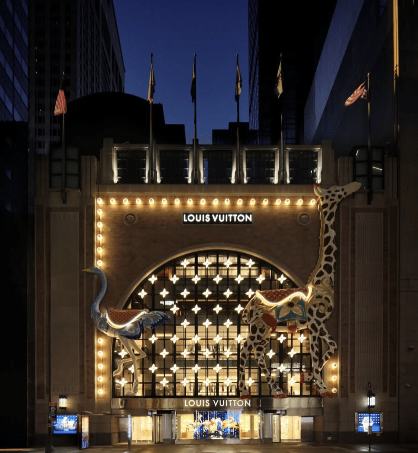 Instagram@lvcafenyc , Le Café Louis Vuitton at Louis Vuitton 57th Street NYC