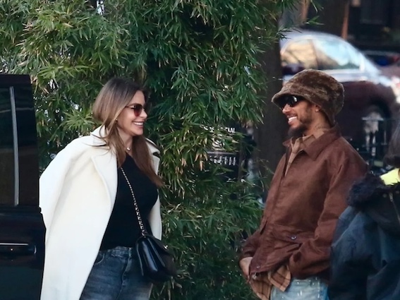 Sofia Vergara and F1 star Lewis Hamilton spark dating buzz after a cozy NYC lunch. Smiles, chats, and two hours together! (Photo: Instagram)
