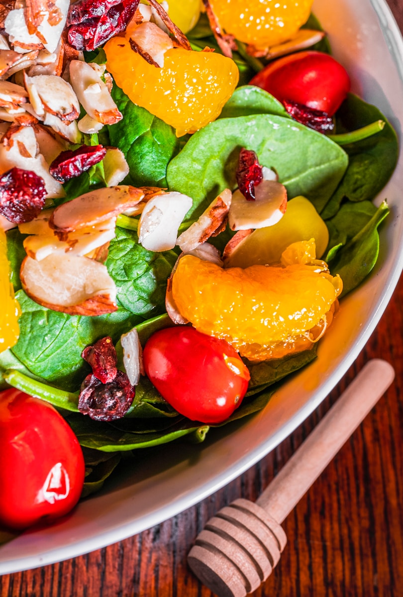 vegetable salad in bowl