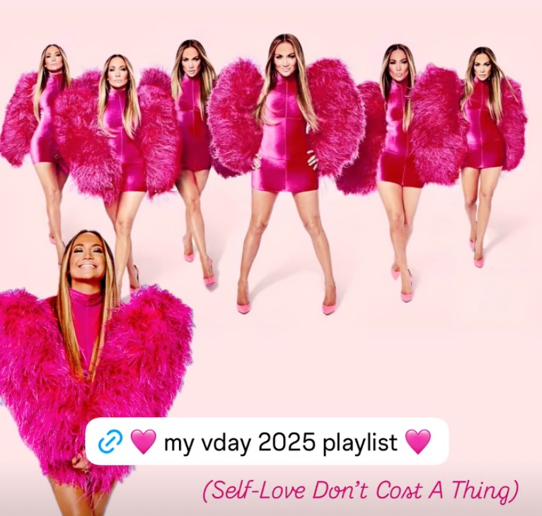 J.Lo's first Valentine's Day as a single Woman (Jennifer Lopez/Instagram)