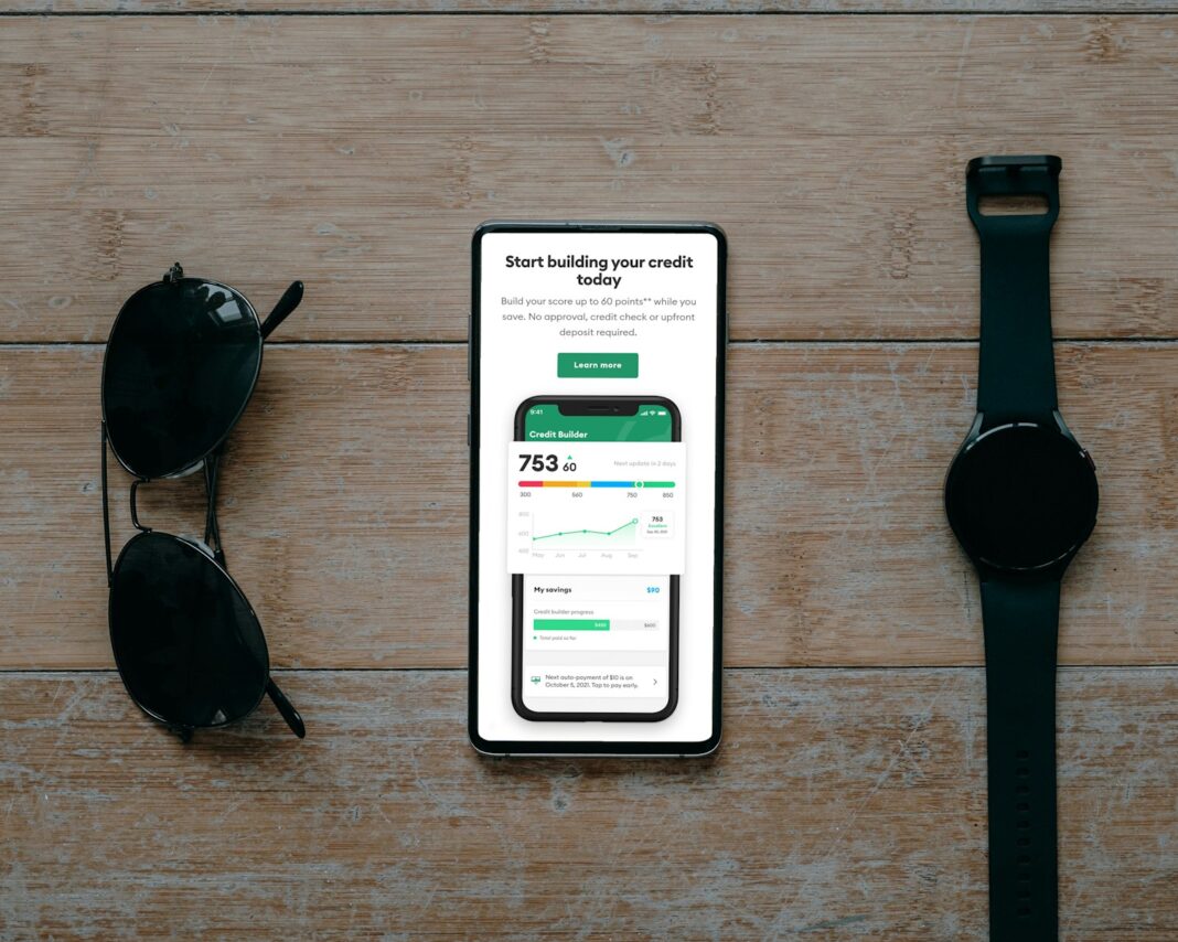 10 Hacks for Building Credit - graphical user interface, application