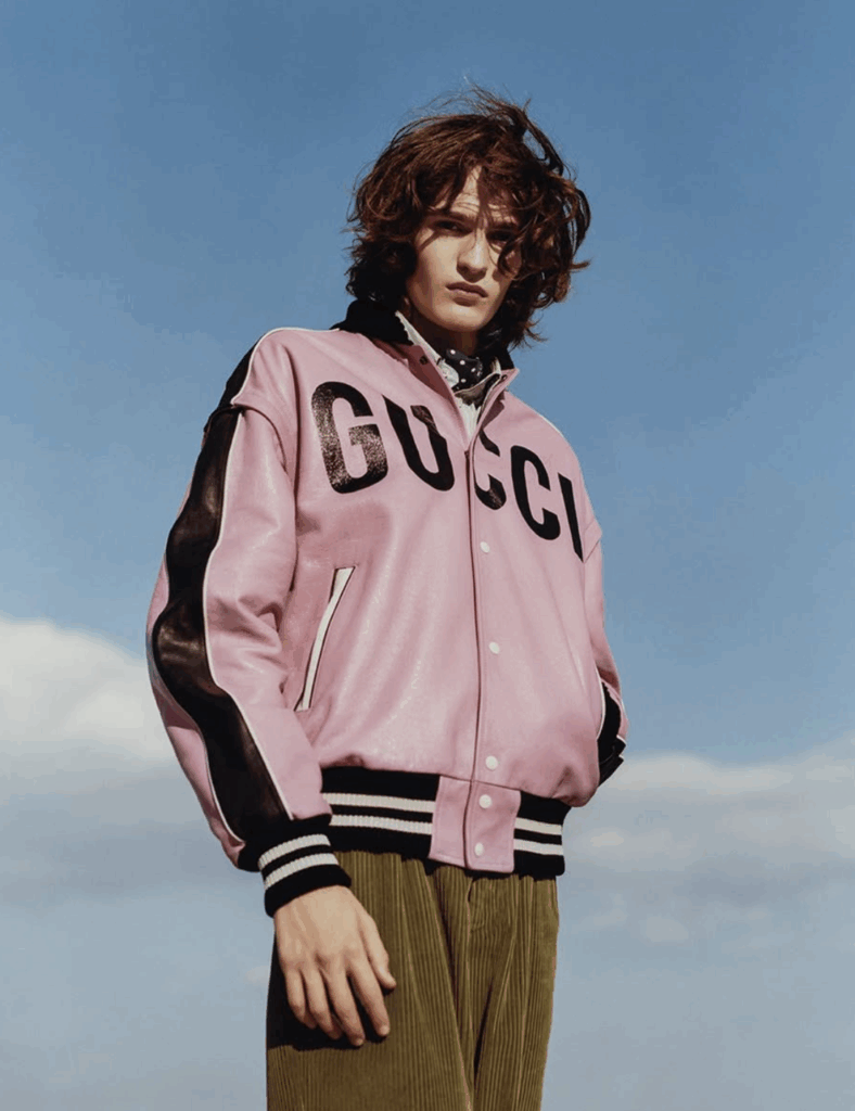 Pink Jacket Gucci, Instagram Vogueukraine