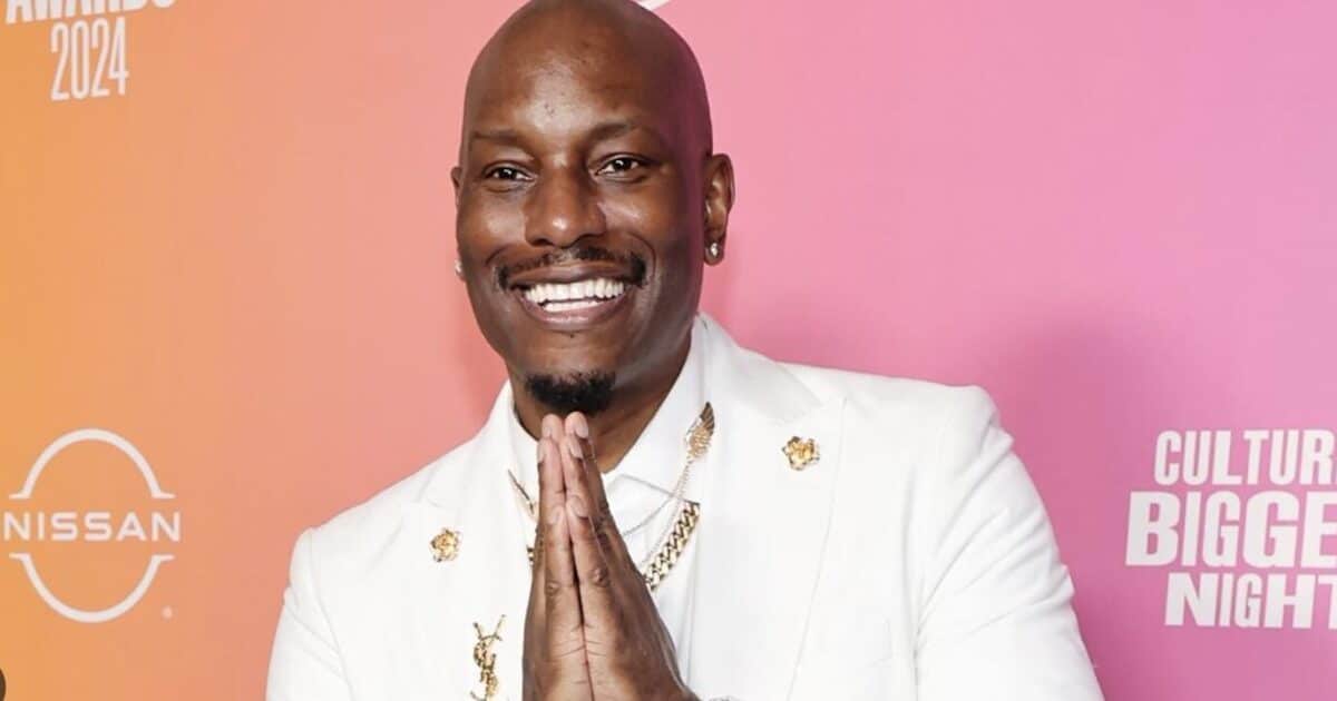 Tyrese Gibson, Photo Instagram @ tyrese_gibson_fanpage