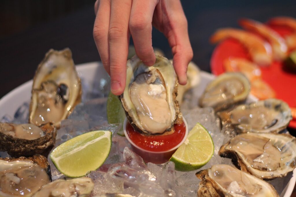 2 Dead Eating Oysters