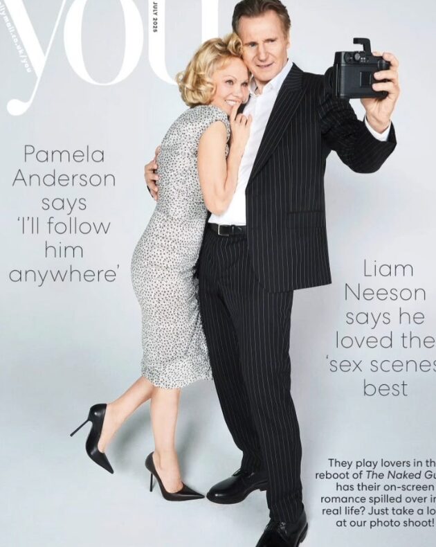 Pamela Anderson Liam Neeson