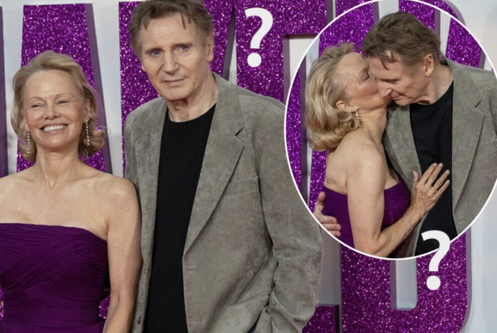 Pamela Anderson Liam Neeson