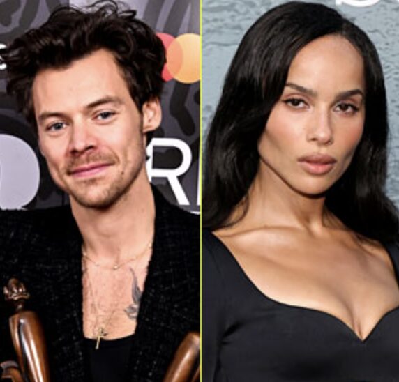 Harry Styles and Zoë Kravitz
