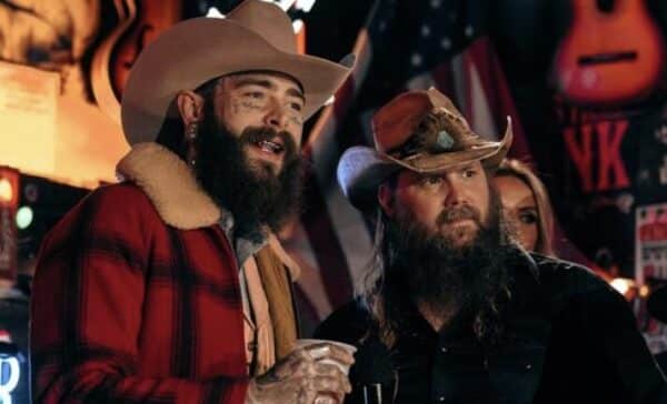 Post Malone Brings Chris Stapleton at Paris