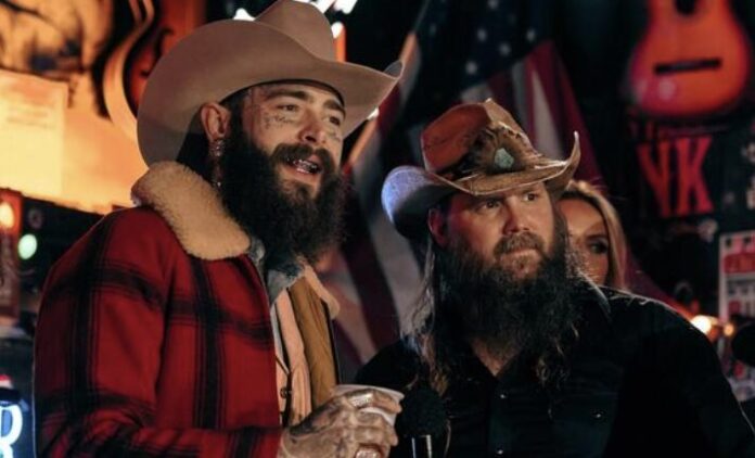 Post Malone Brings Chris Stapleton at Paris