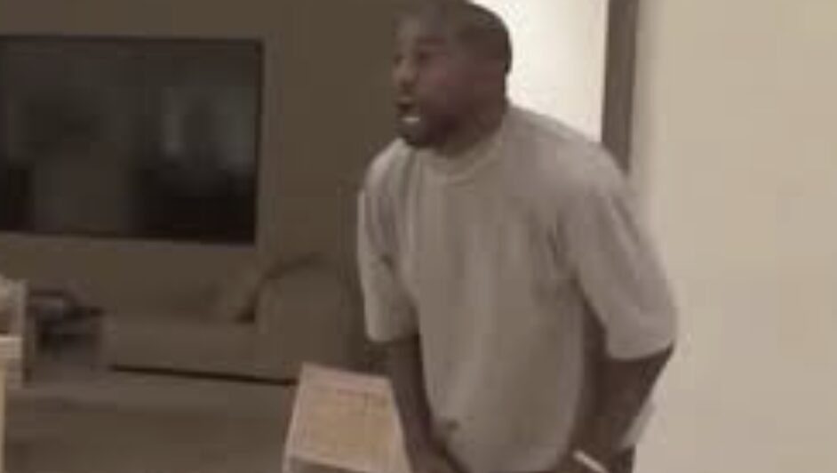 Kanye West Screaming