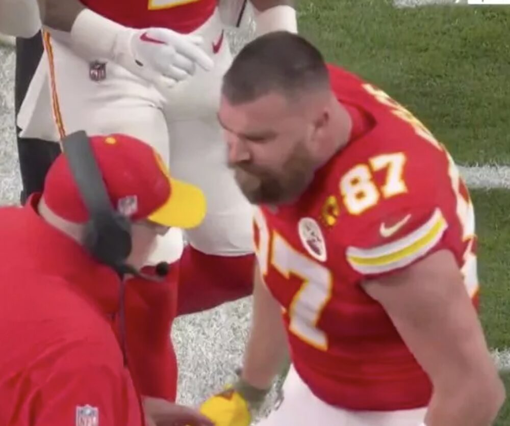Andy Reid and Travis Kelce