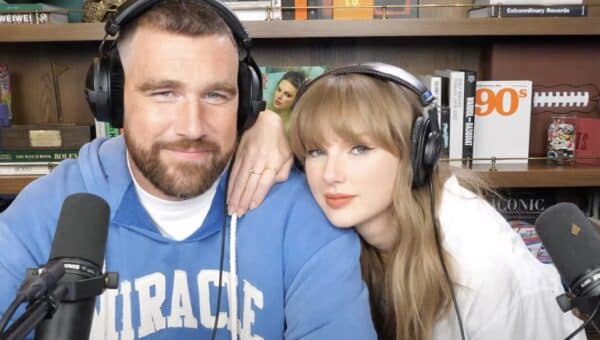 Taylor Swift and Travis Kelce