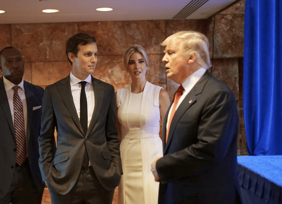 Jared Kushner, Ivanka Trump, Donald Trump