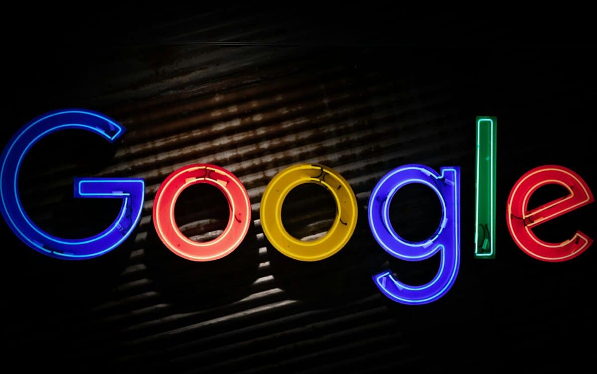 Google Allowed Keep Chrome - Google logo neon light signage
