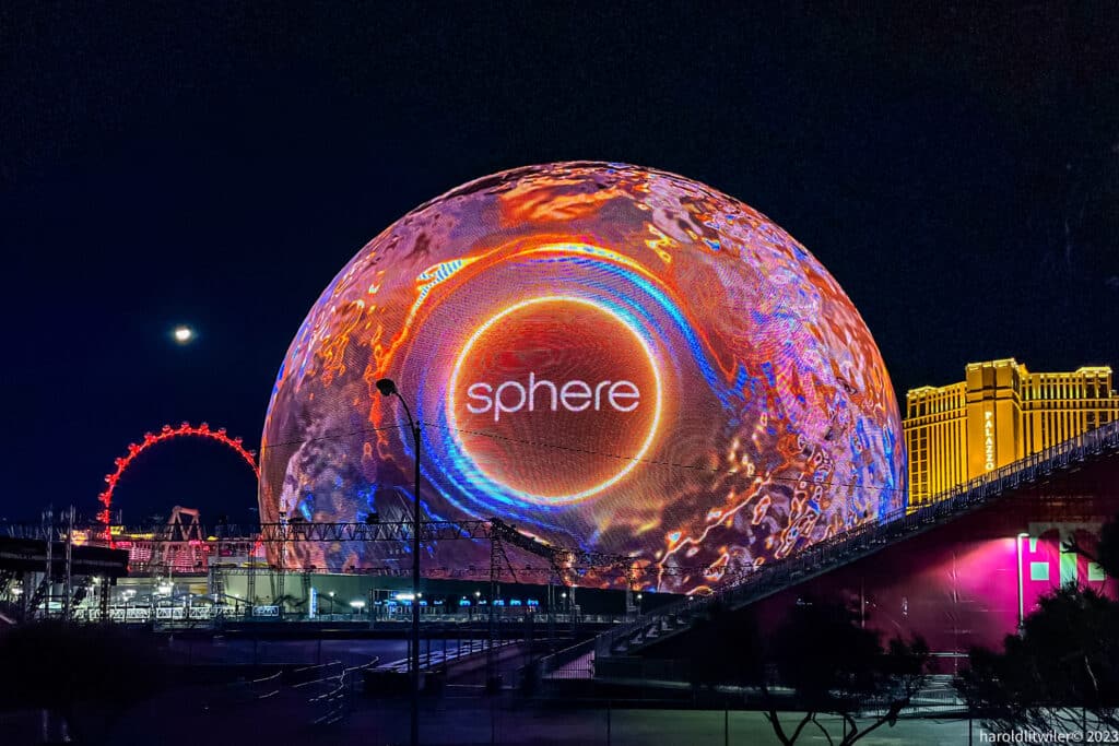 The Las Vegas Sphere, Nevada 