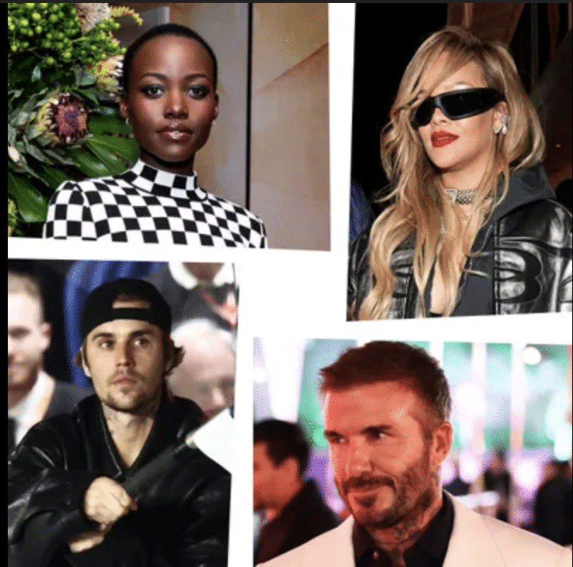 F1 Las Vegas - Rihanna, Justin Bieber, David Beckham