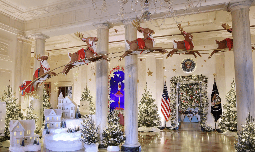 White House Christmas decorations