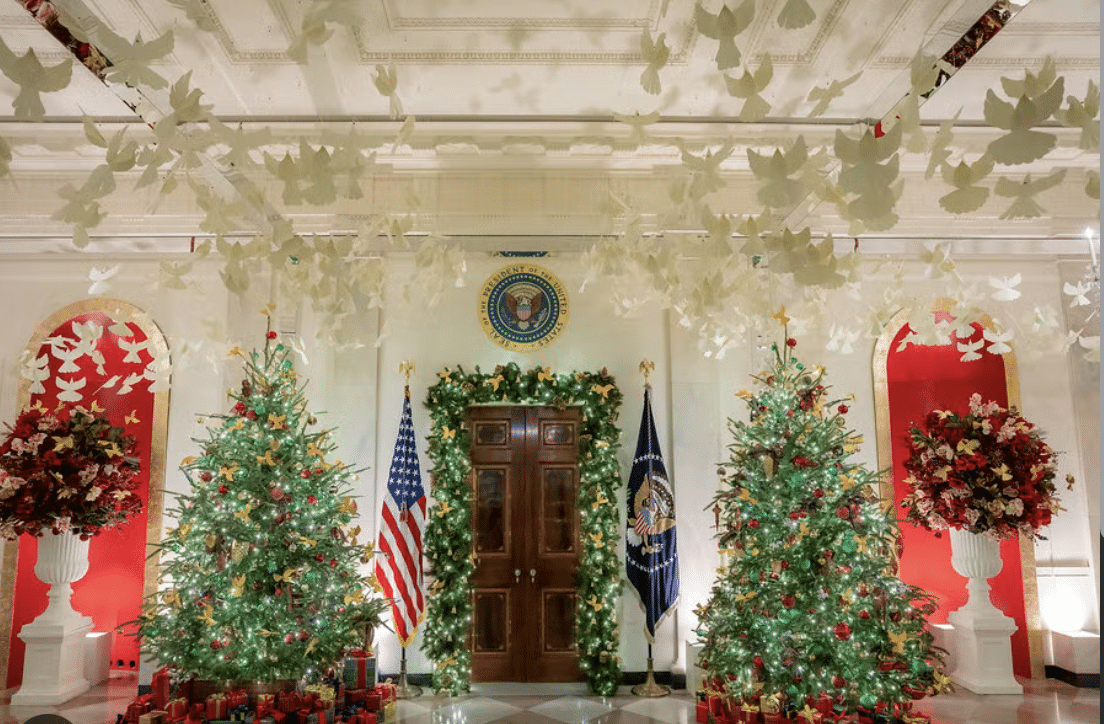White House Christmas decorations