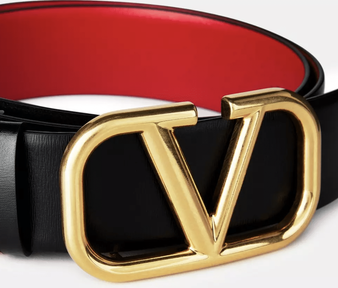 Valentino Logo Belt